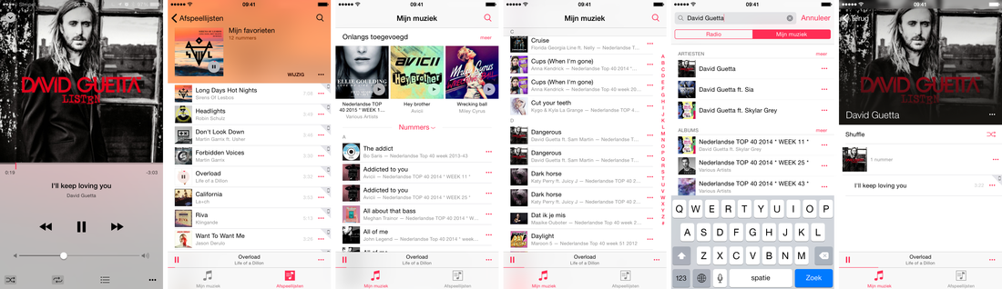 Muziek iOS 8.4